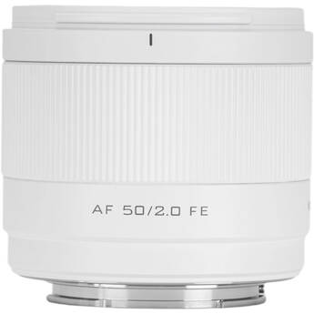 Viltrox AF 50mm f/2 Air FE Lens (Sony E, White)