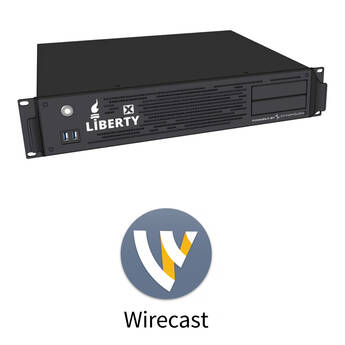 Liberty X 12G-SDI Live Production Workstation + Wirecast Bundle