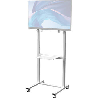 CTA Digital Rolling TV Mount with Cable Management