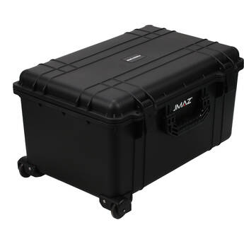 JMAZ Firestorm 4 2PK Cold Spark Machine with Rolling Case (Black, 2-Pack)