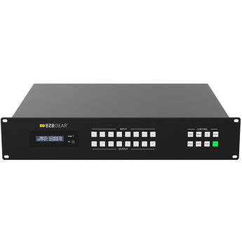 BZBGEAR 8x8 Modular Seamless UHD 4K60 Switching Matrix