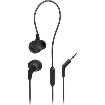 JBL Endurance Run 3 Wired In-Ear Sports Earphones with 3.5mm TRRS Connector (Black/Gray)