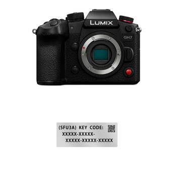 Panasonic LUMIX GH7 Mirrorless Camera with ARRI LogC3 Firmware Upgrade Kit (Black)