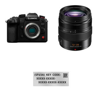 Panasonic LUMIX GH7 Mirrorless Camera with 12-35mm f/2.8 Lens and ARRI LogC3 Firmware Upgrade Kit (Black)