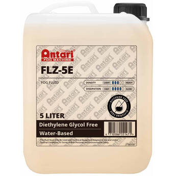 Antari FLZ-5E Faze Effects Fluid with Long Hang Time for Antari Fog Machines (1.32 Gallons, Orange Formula)
