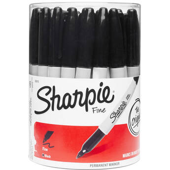 Sharpie Fine Point Permanent Marker (Black, 36-Pack)