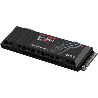 SanDisk 4TB Optimus GX PRO 850X NVMe PCIe 4.0 M.2 Internal SSD with Heatsink