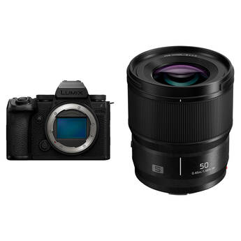 Panasonic LUMIX S5 IIX Mirrorless Camera with 50mm Lens Kit