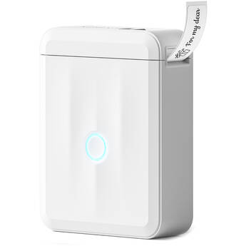 NIIMBOT D110M 1/2" Portable Smart Thermal Label Printer (White)