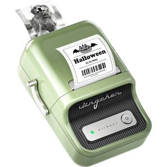 NIIMBOT B21 2" Portable Thermal Label Printer (Green)
