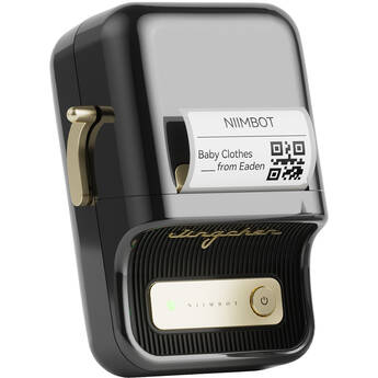 NIIMBOT B21 2" Portable Thermal Label Printer (Black)