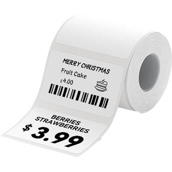 NIIMBOT Thermal Gap Paper Roll (230 White 1.18 x 1.97" Labels)