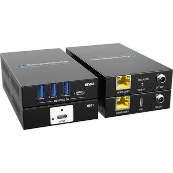 Comprehensive Pro AV/IT Integrator GX Series 4-Port USB-C 3.2 Gen 1 Extender Kit