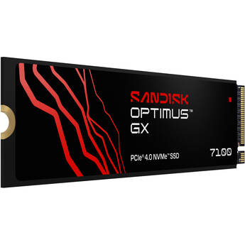 SanDisk 500GB Optimus GX 7100 NVMe PCIe 4.0 M.2 Internal SSD