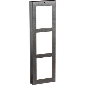 2N Surface Frame for Three IP Verso Modules (Black)