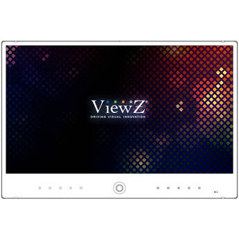 ViewZ VZ-PVM-A5W3N 43" AI Public View Surveillance Monitor with 2MP Camera (White)