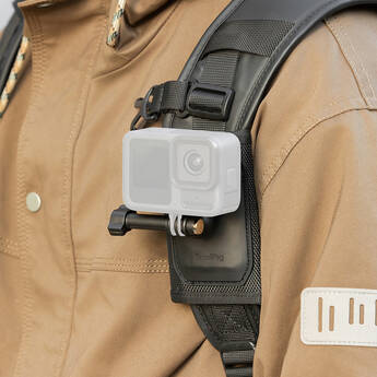 SmallRig Hook-and-Loop Backpack Strap Mount for Action Cameras