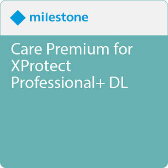 Milestone 1-Year Care Premium for XProtect Professional+ Device License