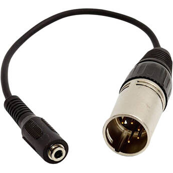 Point Source Audio ADP-PHx5Mm PSA Headset Adapter Cable 3.5mm Female TRRS to 5-Pin Male Mono XLR (8")