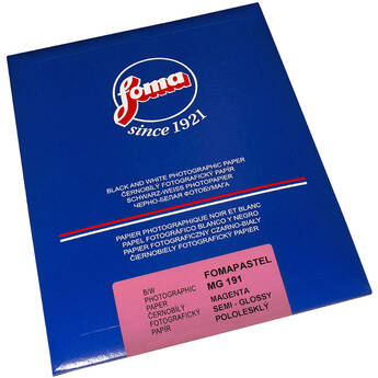 Foma FomaPastel MG Black & White Photo Paper (Semigloss, Magenta Tone, 20 x 24", 10 Sheets)
