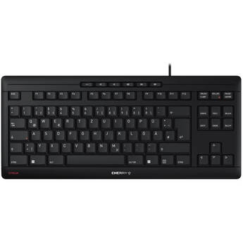 CHERRY Stream Compact Wired Keyboard (Black)