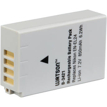 Watson EN-EL24 Lithium-Ion Battery Pack (7.2V, 850mAh)