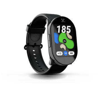 Blue Tees Golf PlayMaker+ GPS Golf Watch (Black)