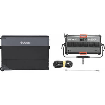 Godox KNOWLED P1200R Hard RGB LED Light Panel with Carry Bag
