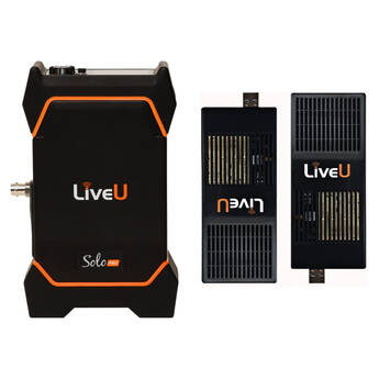 LiveU Solo Pro SDI/HDMI 4K Video/Audio Encoder and Connect 2-Modem Kit