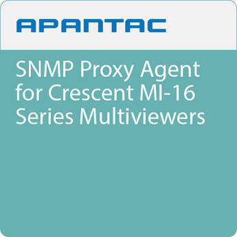 Apantac SNMP Proxy Agent for Crescent MI-16 Series Multiviewers