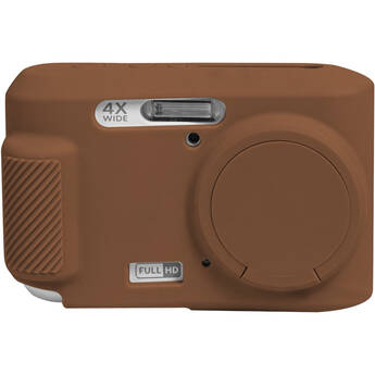Easy Hood Silicone Protection Case for Kodak Pixpro FZ45 (Brown)