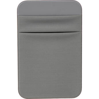 AVODA 2-Pocket Adhesive Pouch for Laptop (Gray)