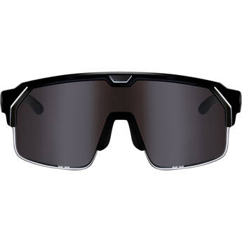 Chamelo Music Shield Glasses (Black Frame | Smoke Lenses)
