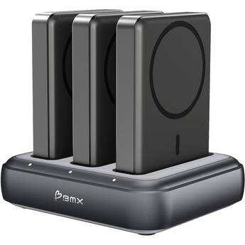 BMX 3-Bay Charging Dock for 5K/10K SolidSafe Power Banks