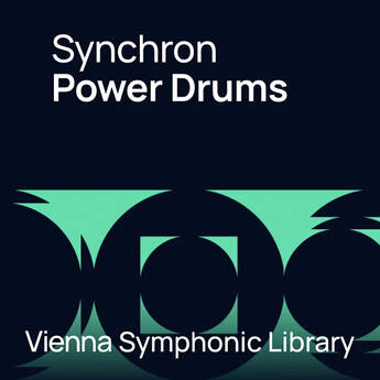 Vienna Symphonic Library Synchron Power Drums Upgrade - Virtual Instrument (Upgrade to Full Library, Download)