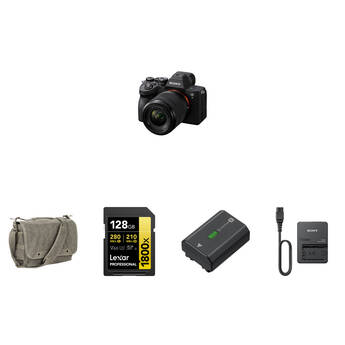 Sony a7 IV Mirrorless Camera with 28-70mm f/3.5-5.6 II Lens and Essentials+ Kit