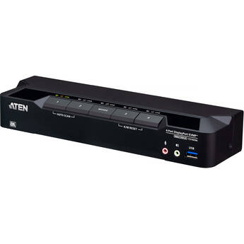 ATEN CS1924A 4-Port USB 3.0 8K DisplayPort KVMP Switch