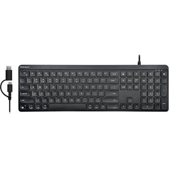 Macally Full-Size Wired Keyboard for Mac (Black)