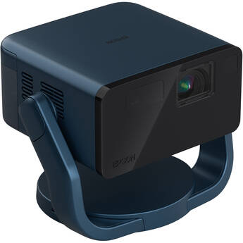 Epson EpiqVision Mini EF-22 1000-Lumen Full HD Laser 3LCD Smart Portable Projector (Stone Blue, Certified ReNew)