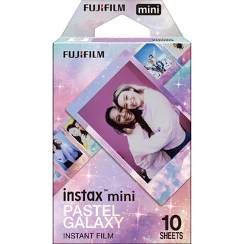 FUJIFILM instax mini Instant Film (Pastel Galaxy 10 Exposures)