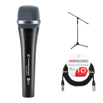 Sennheiser E935 Dynamic Handheld Vocal Mic with Stand & Cable Kit