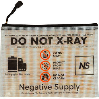 Negative Supply Do Not X-Ray Film Storage Bag