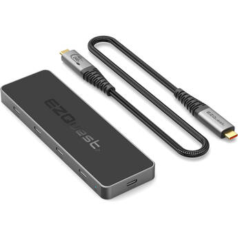 EZQuest 8-Port USB4 Pro Series Dual Display Hub