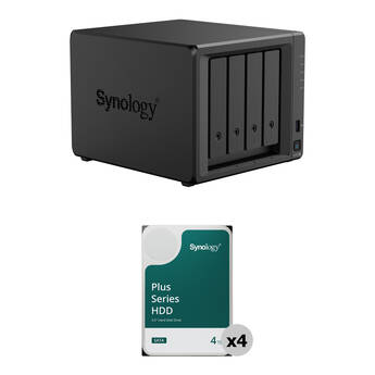 Synology 16TB DS925+ 4-Bay NAS Enclosure Kit (4 x 4TB 5400 rpm)