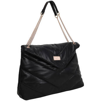 SANDY LISA Cali Shoulder Bag (Black)