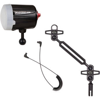 Ikelite Ecko Fiber Strobe, Arm, and Fiber Optic Cable Bundle