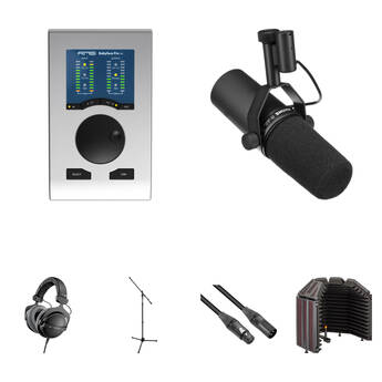 RME Babyface Pro FS 24-Channel USB-B Audio/MIDI Interface with Voiceover Kit