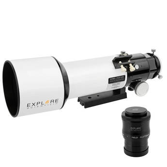 Explore Scientific ED80-FCD100 Refractor Telescope and Field Flattener f/5 to f/7 Bundle