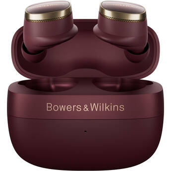 Bowers & Wilkins Pi8 True Wireless Noise-Canceling Earbuds (Dark Burgundy)