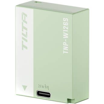 Tilta NP-W126S Battery with USB-C Input (1050mAh, Ash Green)